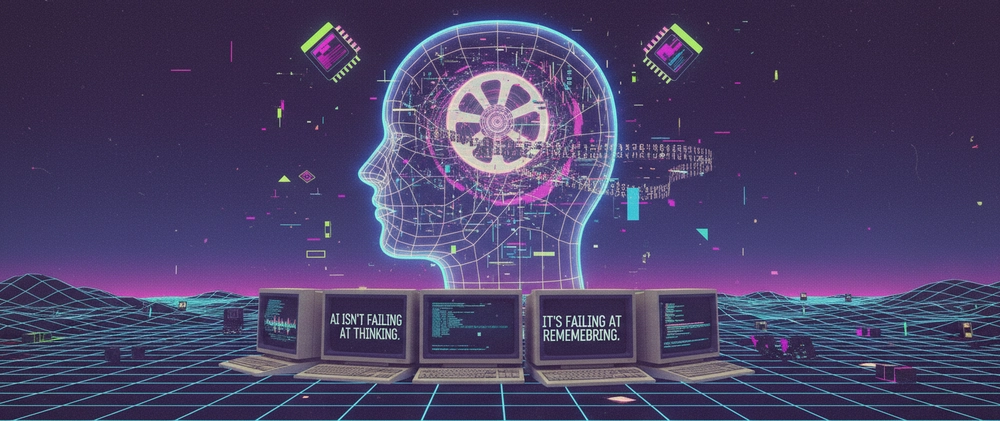 AI Isn’t Failing at Thinking. It’s Failing at Remembering.